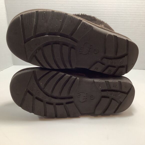 Lamo Essential Ankle Boots Size 5 Water/Stain Resistant Suede Faux Fur Cuff - Picture 3 of 4